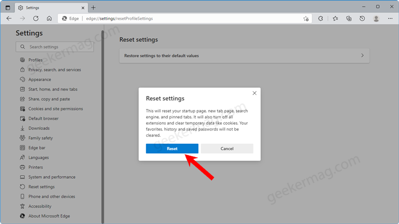 Fix  Microsoft Edge Freezing on Windows 11 PC - 91