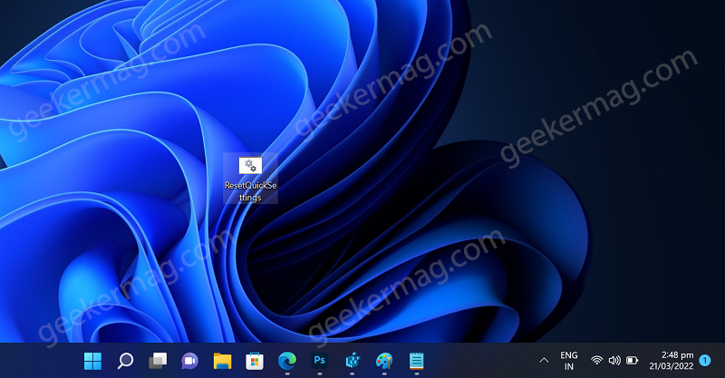 How to Reset Quick Settings in Windows 11 PC - 97