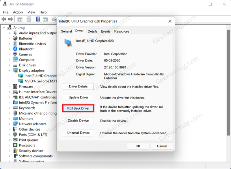 Fix   Display Driver issues on Windows 11   10 - 87