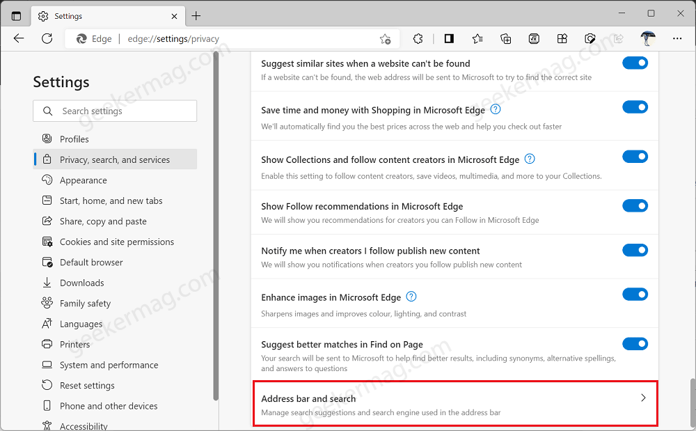 How to Remove Default Search Engine in Microsoft Edge (Restored)