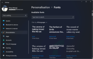 How to Change Default Font in Windows 11 (Workaround)
