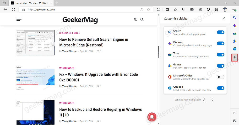 Microsoft Edge gets New Sidebar for Apps - 16