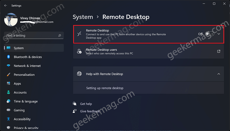 How To Fix Remote Desktop Connection issue in Windows 11 - 6