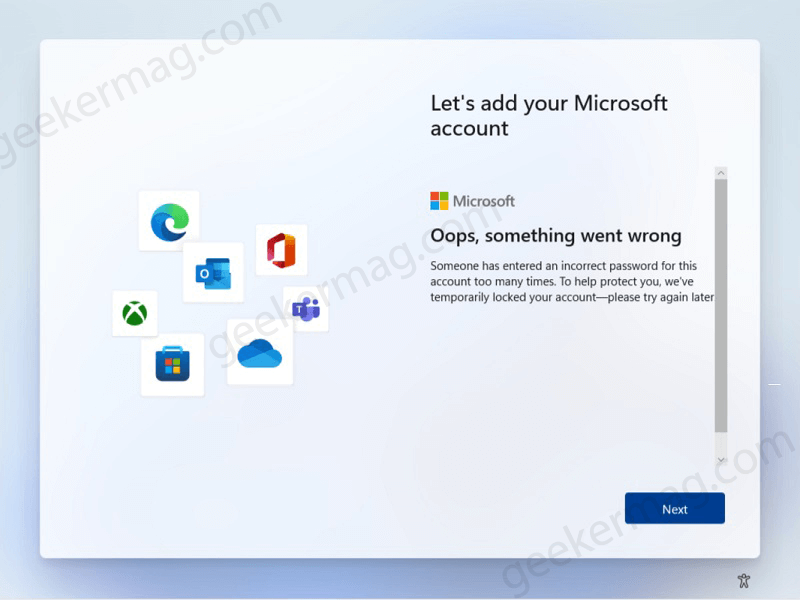 install windows 11 without microsoft account