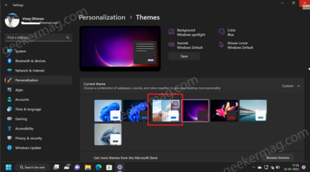 How to Enable New Spotlight Theme in Windows 11