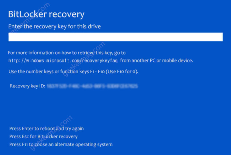 Official Fix - Windows 11 Bitlocker Recovery Bug (KB5012170)