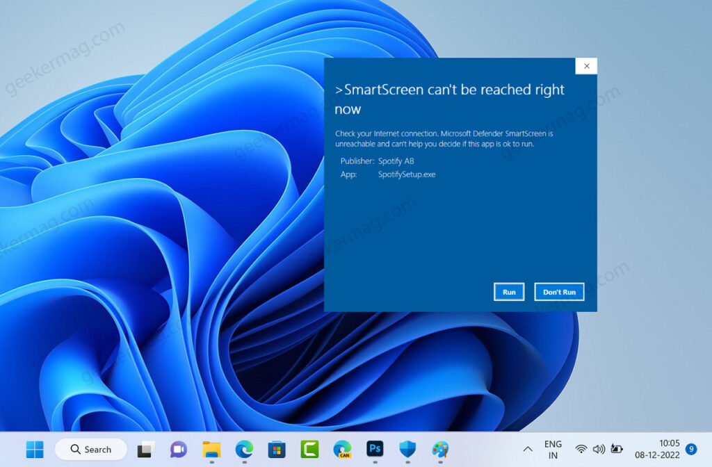 Fix   Windows SmartScreen Can t Be Reached In Windows 11 - 48