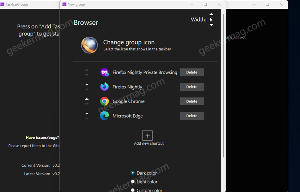 How to Groups Taskbar Icons in Windows 11