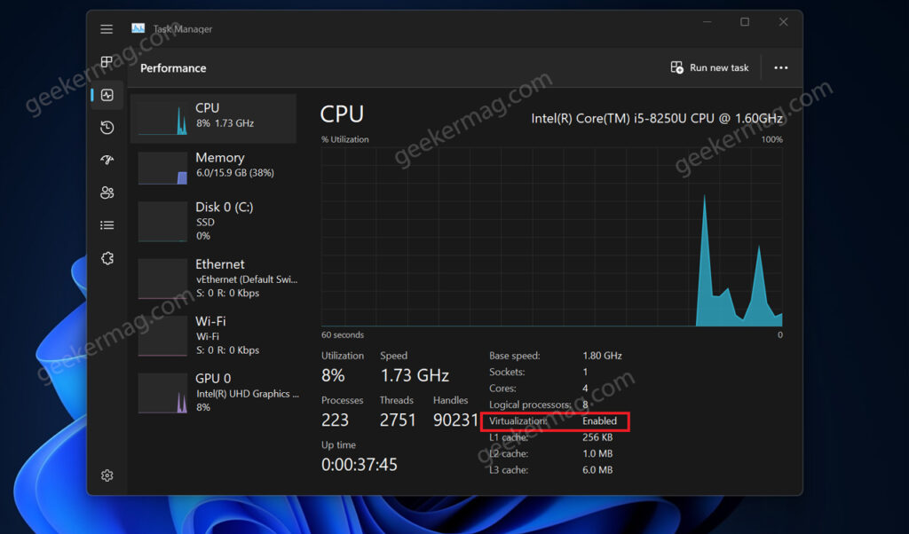 How to Check If Virtualization is Enabled in Windows 11 without BIOS - 62