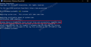 Fix: Windows Resource Protection found corrupt files in Windows 11
