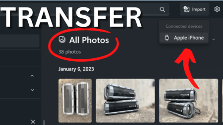 How to Transfer Photos & Videos from iPhone to Windows 11 PC