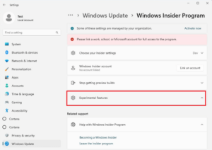 Microsoft to Add ‘Experimental Features’ Option in Windows 11 Microsoft to Add 'Experimental Features' Option in Windows 11