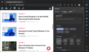 How to Use New Bing with ChatGPT from Microsoft Edge Sidebar Use New Bing with ChatGPT from Microsoft Edge Sidebar