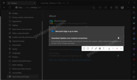 How to Enable and Use New Screenshot tool in Microsoft Edge to take and edit screenshots