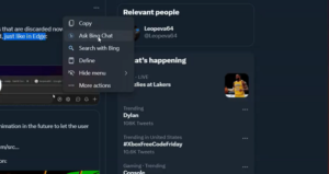 How to Use Bing Chat Integration in Edge (Right-click) Mini Menu How to Use Bing Chat Integration in Edge (Right-click) Mini Menu