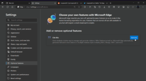 How to Add or Remove Optional Features in Microsoft Edge How to Add or Remove Optional Features in Microsoft Edge