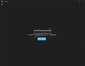 Fix – Surface Pro X Camera MediaCaptureFailedEvent “0xA00F4271 (0x80004005)” Error Fix - Surface Pro X Camera "0xA00f4271 MediaCaptureFailedEvent (0x80004005)" Error