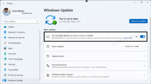 How to Get Windows 11 Updates Quickly & Faster Get the latest update as soon as they're ready for your PC on Windows 11