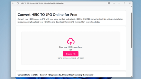 Convert HEIC to JPG without Losing Quality Online for Free
