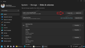 How to Create Virtual Drive (VHD, VHDX) from Windows 11 Settings App How to Create Virtual Drive (VHD, VHDX) from Windows 11 Settings App