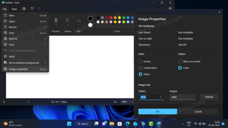 How to Enable Dark Mode in Paint App in Windows 11 22H2 (Right Now)