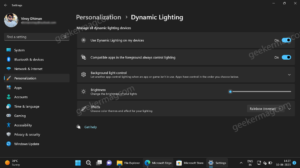 How to Enable Dynamic Lighting (RGB) Option in Windows 11 (More Options) How to Enable Dynamic Lighting (RGB) Option in Windows 11