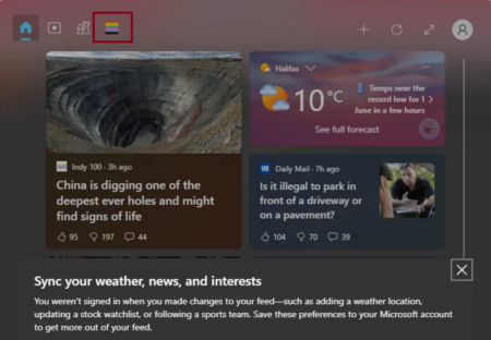 How to Remove Pride Flag from Widget Board in Windows 11