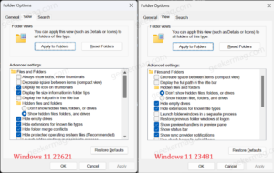 How to Restore Settings in File Explorer’s Folder Options on Windows 11 How to Restore Classic Settings in File Explorer Folder Options in Windows 11