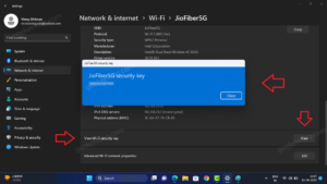 How to View Saved Wi-Fi Passwords from  Settings app in Windows 11 How to View Saved Wi-Fi Passwords from Settings app in Windows 11