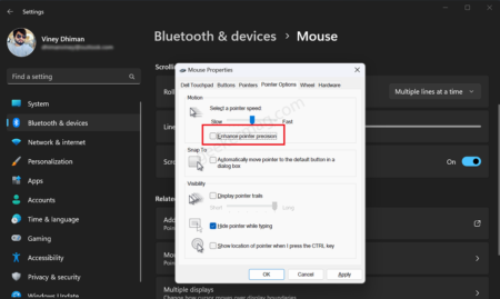 How to Turn OFF Mouse Acceleration in Windows 11