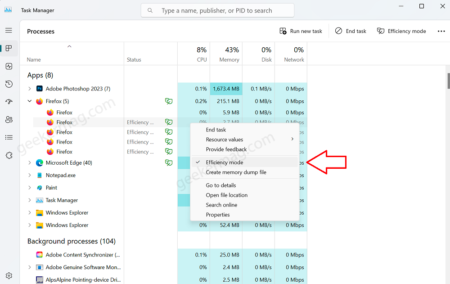 How to Disable Firefox Efficiency Mode on Windows 11 (Permanently)