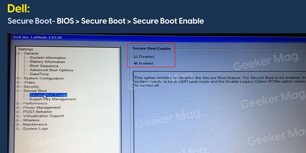 Dell Secure Boot
