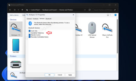 How to Permanently Disable Handsfree Telephony in Windows 11
