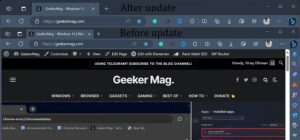Fix: Microsoft Edge Tabs got Bigger after Update (117.0.2045.31) Fix: Microsoft Edge Tabs got Bigger after Update (117.0.2045.31)
