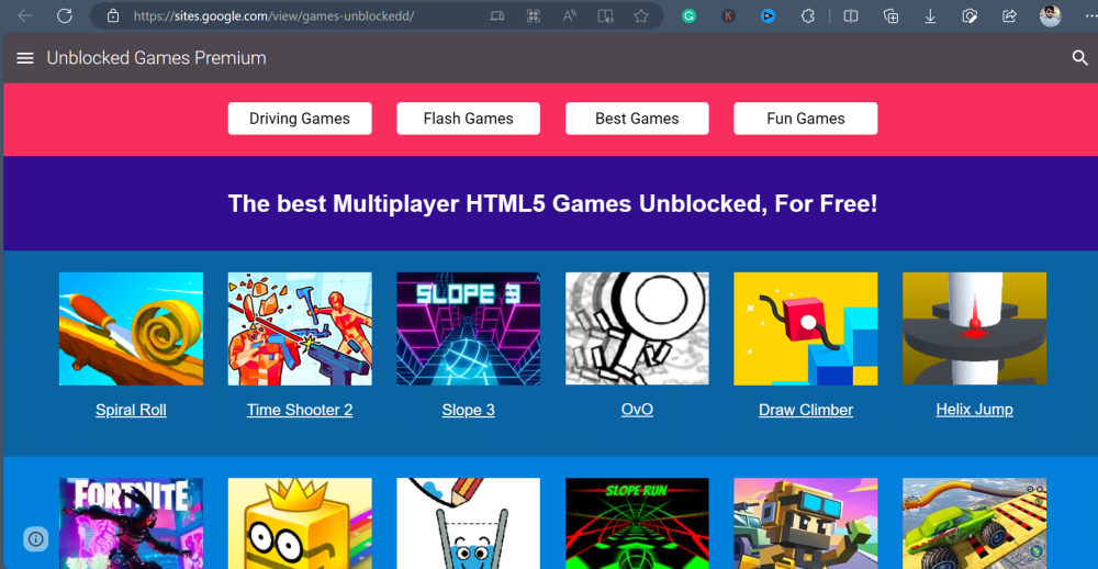 15 Best Unblocked Games Websites for School 2023