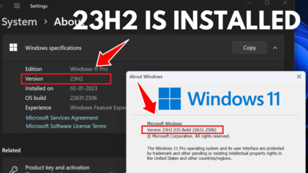 How to Check if Windows 11 23H2 is Installed on Your PC