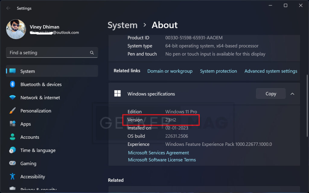 How to Check if Windows 11 23H2 is Installed on Your PC