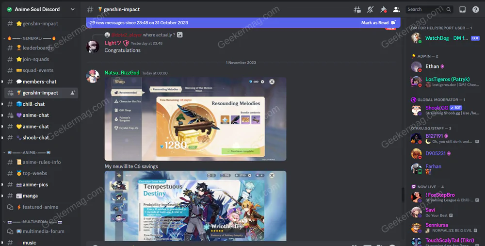 Discord Servers to Join - anime soul discord