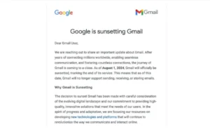 Is Gmail Shutting Down in 2024? Truth Explained Google is sunsetting gmail