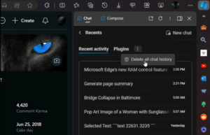 Edge Copilot Now Lets You Delete Entire Chat History with One Click Edge Copilot Now Lets You Delete Entire Chat History with One Click
