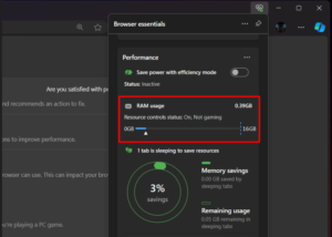 Microsoft Edge lets you control how much RAM browser can use Microsoft Edge lets you control how much RAM browser can use
