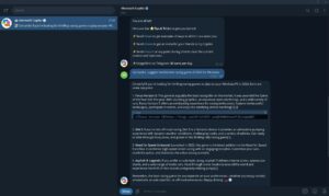 Copilot in Telegram