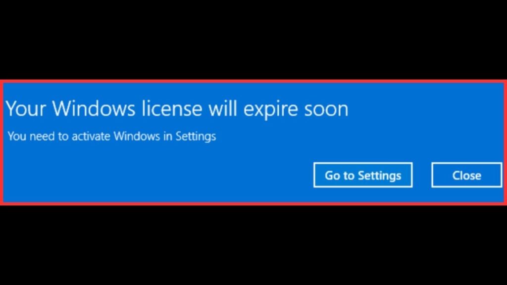 How to Fix "Your Windows License Will Expire Soon" Error Windows 11/10 and Windows 10