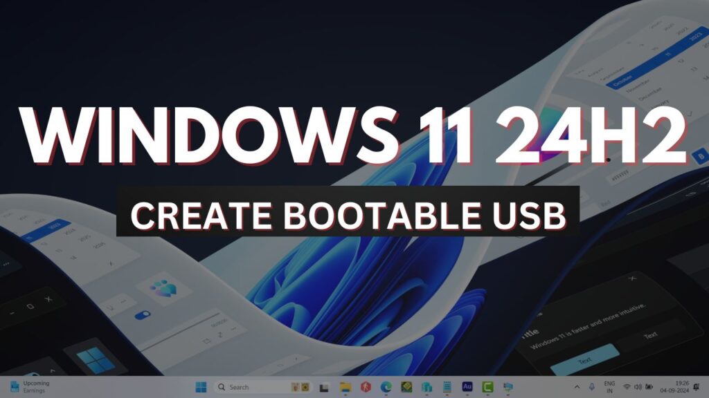 How to Create Windows 11 24H2 Bootable USB Flash Drive [Three Ways]