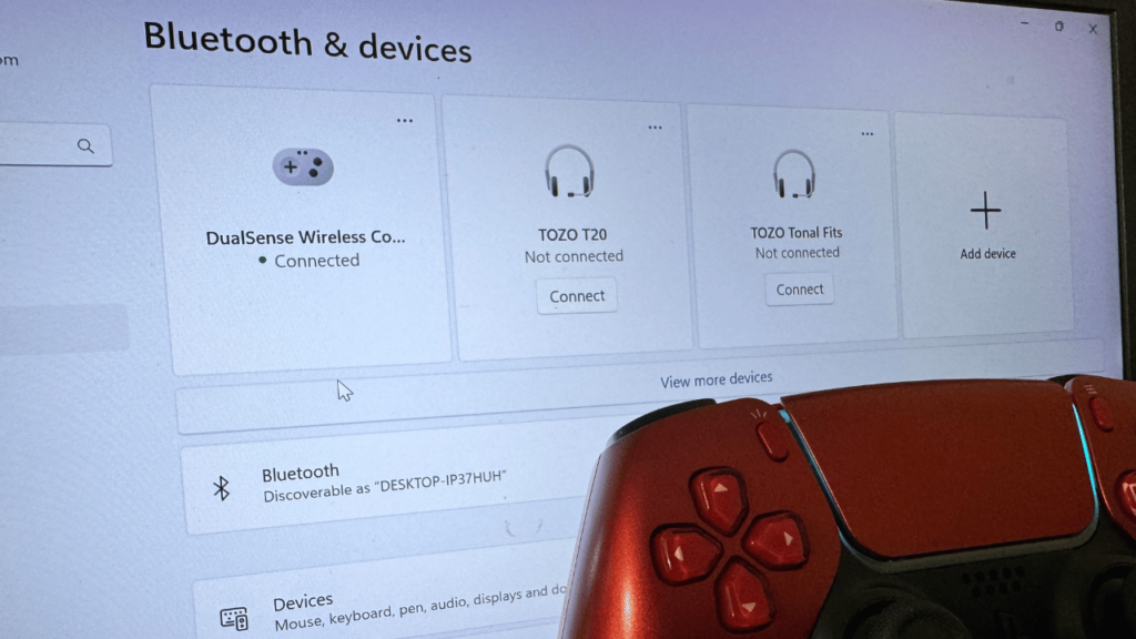 How to Connect or Pair Your PS5 Controller to Windows PC