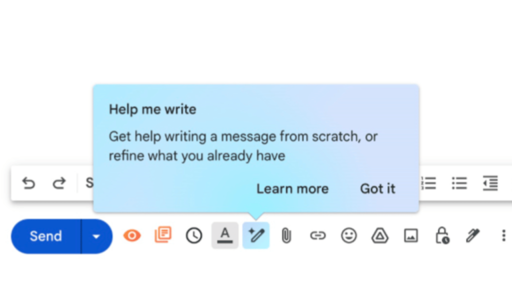 help me write gmail