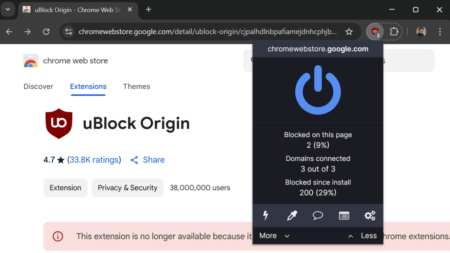 How to Install uBlock Origin in Chrome (After It’s Removed)