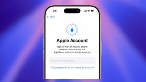 how to create apple account