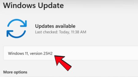 How to Upgrade from Windows 11 Version 24H2 to 25H2 Early